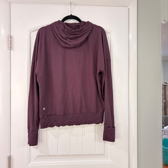 Lululemon Lead The Pack Hoodie Black Cherry - Picture 7 of 9